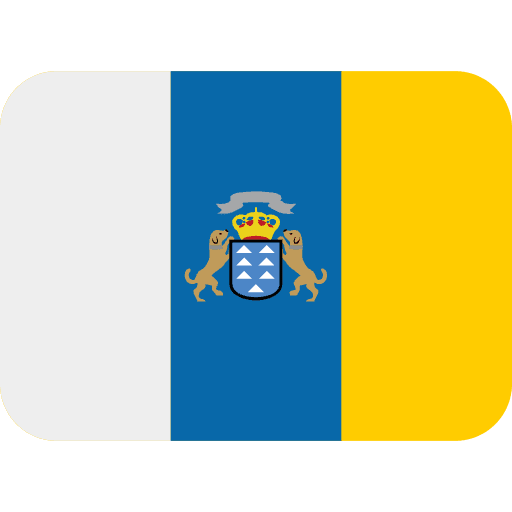 Flag Canary Islands Emoji from Twemoji Set