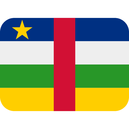 Flag Central African Republic Emoji from Twemoji Emoji Set