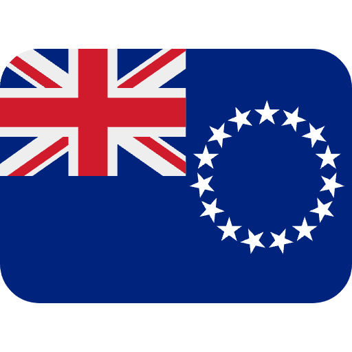 Flag Cook Islands Emoji from Twemoji Emoji Set