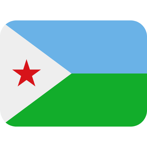 Flag Djibouti Emoji from Twemoji Set