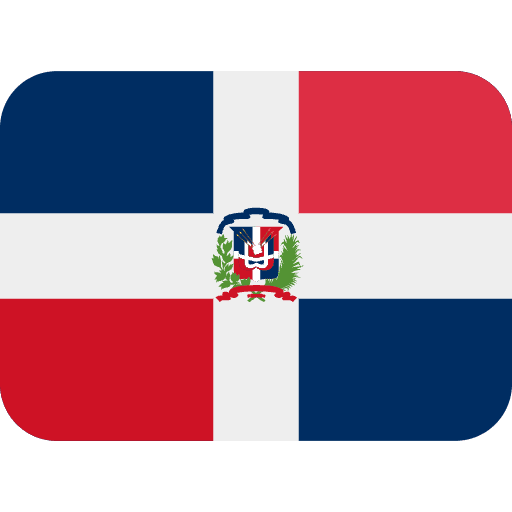 Flag Dominican Republic Emoji from Twemoji Emoji Set