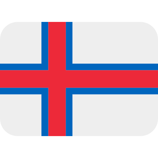 Flag Faroe Islands Emoji from Twemoji Set