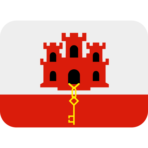 Flag Gibraltar Element from Twemoji Emoji Set