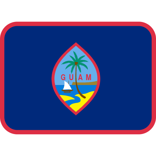 Flag Guam Emoji from Twemoji Emoji Set