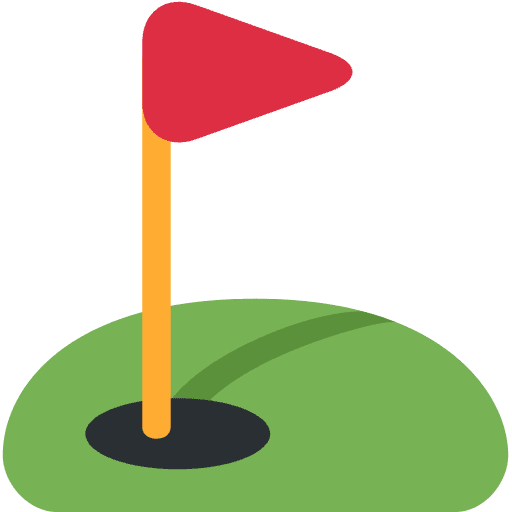 Flag In Hole Element from Twemoji Emoji Set