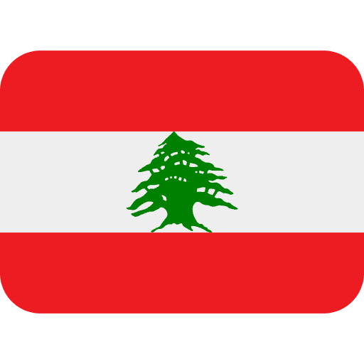 Flag Lebanon Emoji from Twemoji Set