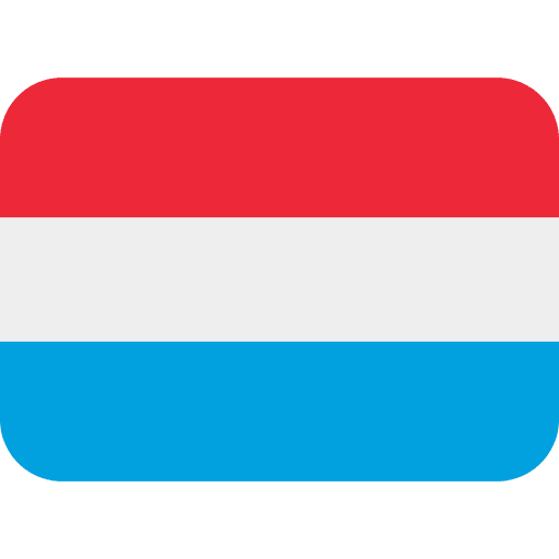 Flag Luxembourg Element from Twemoji Emoji Set