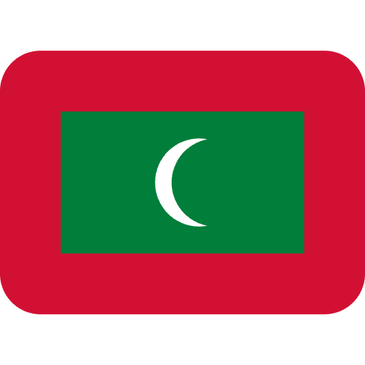 Flag Maldives Element from Twemoji Emoji Set