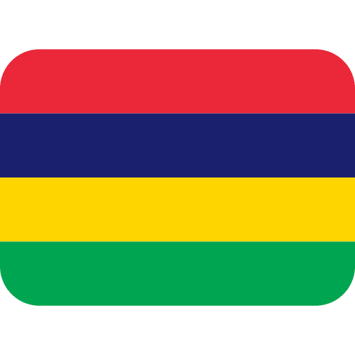 Flag Mauritius Element from Twemoji Emoji Set