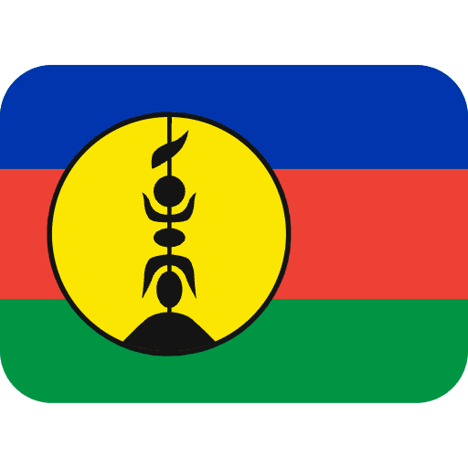 Flag New Caledonia Emoji from Twemoji Emoji Set
