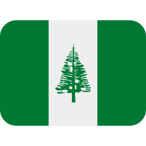 Flag Norfolk Island Emoji from Twemoji Emoji Set