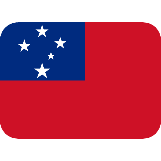 Flag Samoa Element from Twemoji Emoji Set