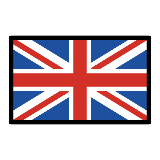 Flag United Kingdom Element from OpenMoji Emoji Set