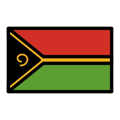 Flag Vanuatu Element from OpenMoji Emoji Set