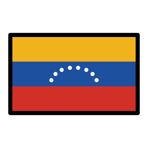 Flag Venezuela Emoji from OpenMoji Emoji Set
