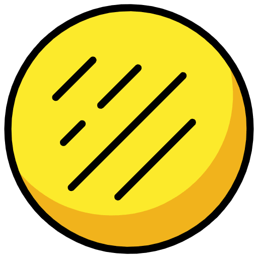 Flatbread Emoji from OpenMoji Set