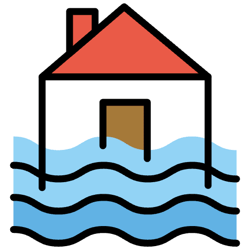 Flood Element from OpenMoji Emoji Set