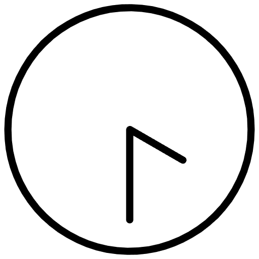 Four Thirty Emoji from OpenMoji Emoji Set