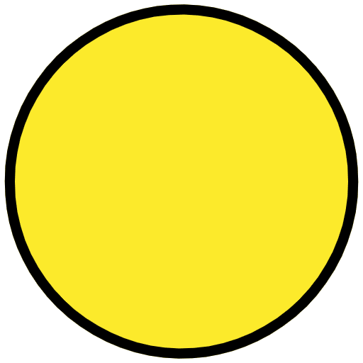 Full Moon Element from OpenMoji Emoji Set