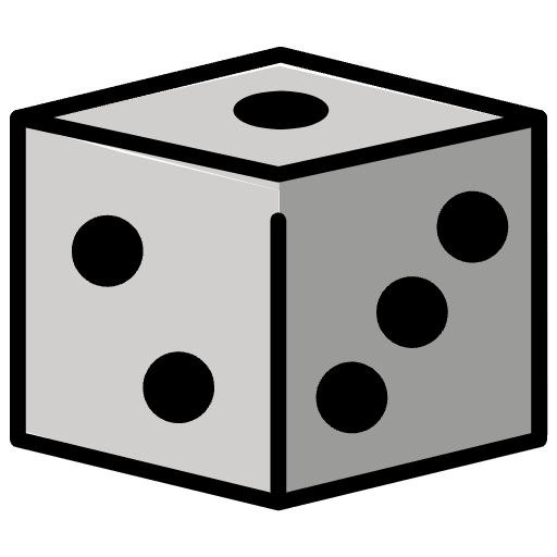 Game Die Emoji from OpenMoji Set
