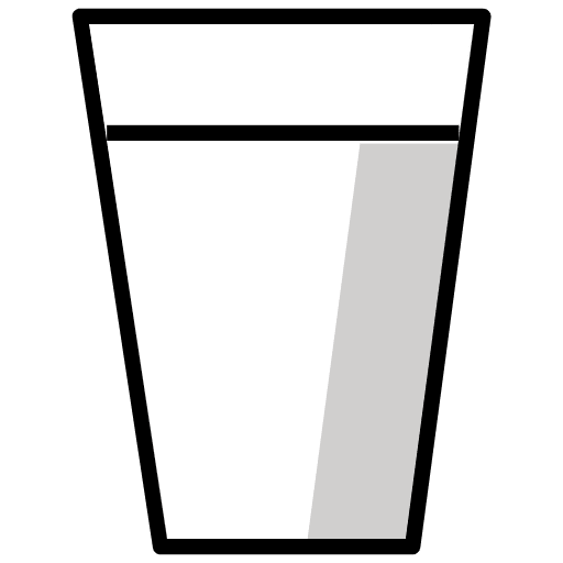 Glass Of Milk Emoji from OpenMoji Emoji Set