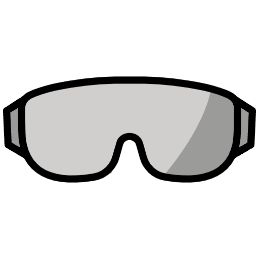 Goggles Emoji from OpenMoji Emoji Set