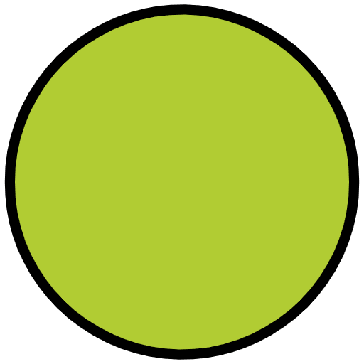 Green Circle Emoji from OpenMoji Set