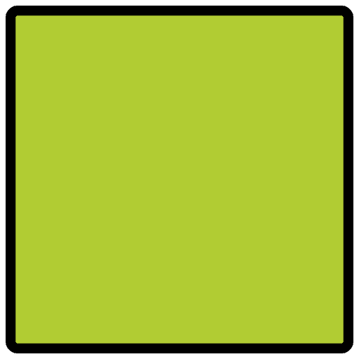 Green Square Element from OpenMoji Emoji Set