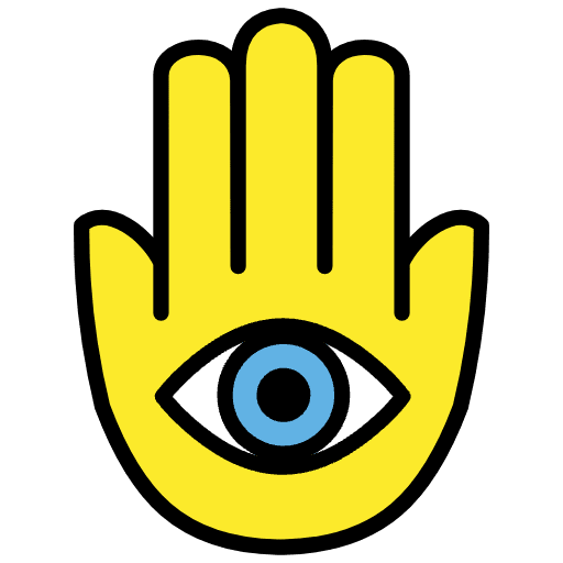 Hamsa Emoji from OpenMoji Emoji Set