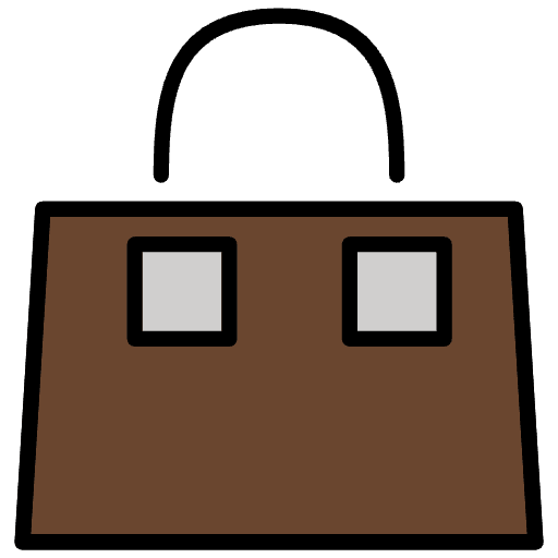 Handbag Emoji from OpenMoji Emoji Set