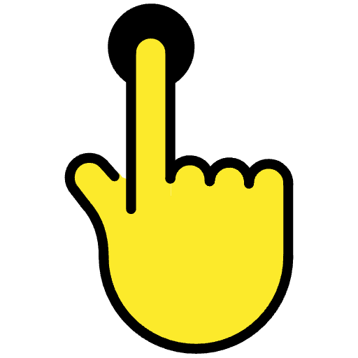 Hold Emoji from OpenMoji Emoji Set