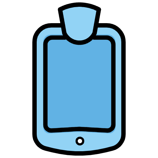 Hot Water Bottle Emoji from OpenMoji Emoji Set
