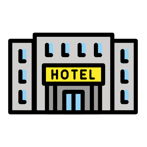 Hotel Element from OpenMoji Emoji Set