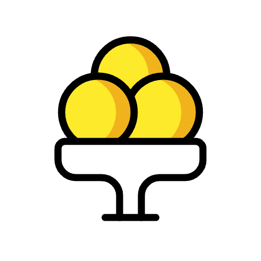 Ice Cream Emoji from OpenMoji Emoji Set