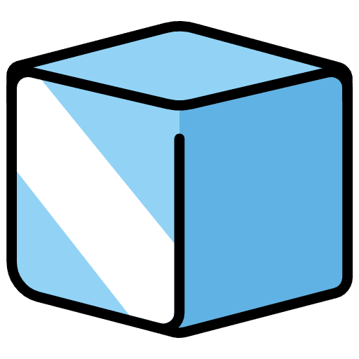 Ice Emoji from OpenMoji Emoji Set
