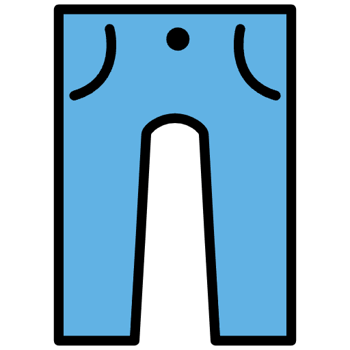Jeans Emoji from OpenMoji Emoji Set