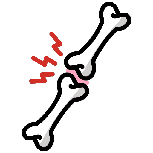 Joint Pain Emoji from OpenMoji Set