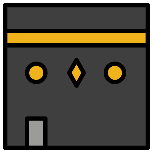 Kaaba Emoji from OpenMoji Set
