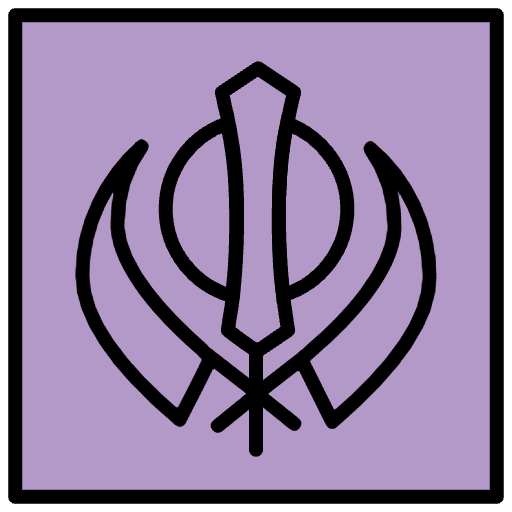 Khanda Element from OpenMoji Emoji Set