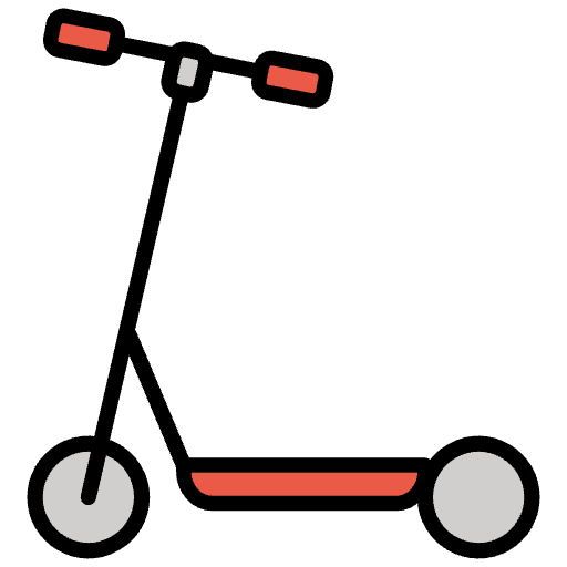 Kick Scooter Element from OpenMoji Emoji Set