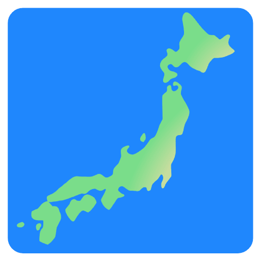 Map Of Japan Emoji from Noto Emojis Set