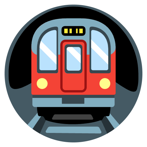 Metro Emoji from Noto Emoji Set
