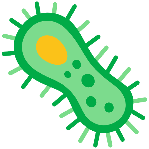 Microbe Emoji from Noto Emojis Set
