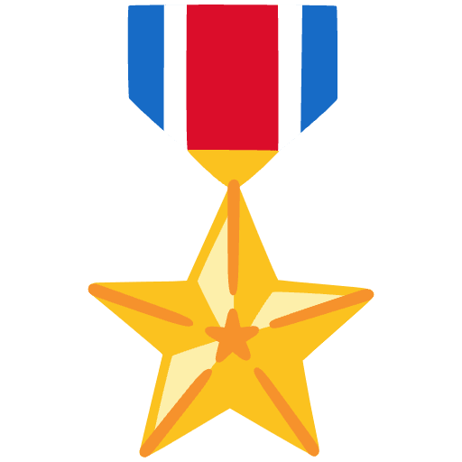 Military Medal Emoji from Noto Emojis Set