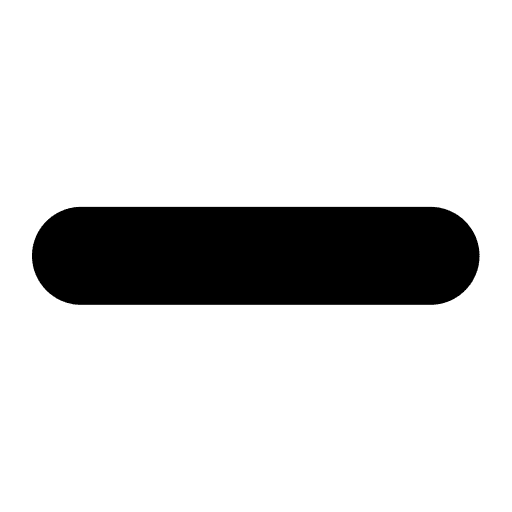 Minus High Contrast Emoji from Fluent Emoji High Contrast Set