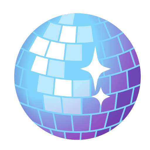 Mirror Ball Element from Noto Emojis Set