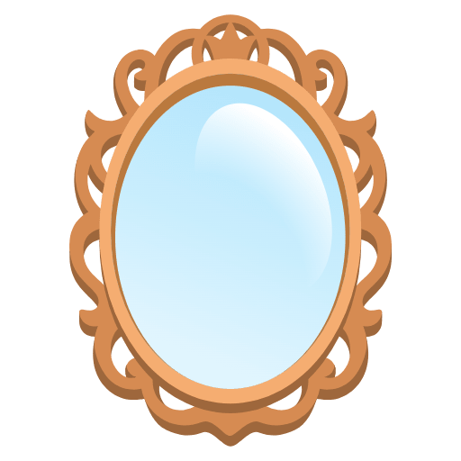 Mirror Emoji from Noto Emojis Set