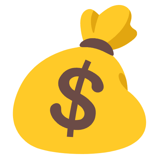 Money Bag Emoji from Noto Emojis Set