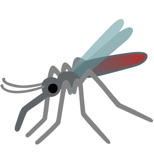 Mosquito Emoji from Noto Emojis Set