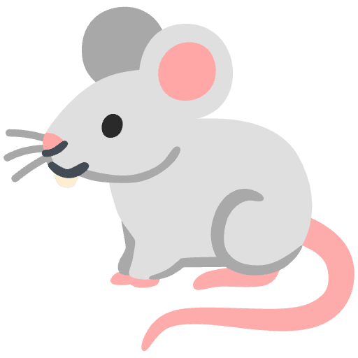 Mouse Emoji from Noto Emojis Set